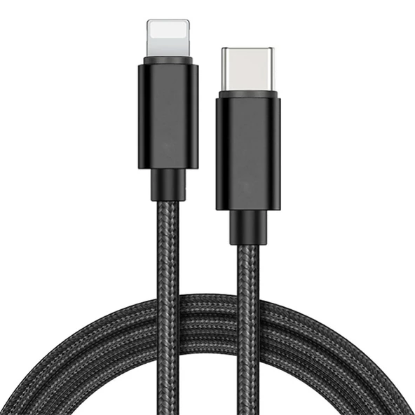 Universal PD 20W Hızlı Şarj İPhone 14-13-12,11 USB-C to Lightning Şarj Kablosu 1metre