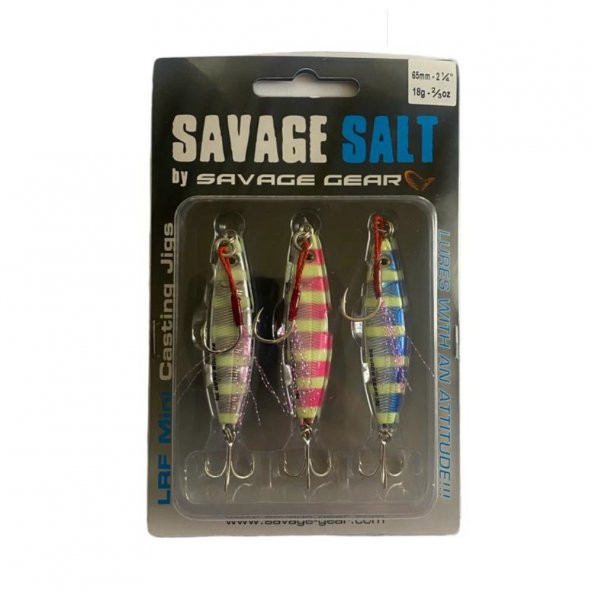 Savage gear Psycho Sprat Lrf  3lü Suni Jig Yem 18gr (Turkısh Zebra Mıx)
