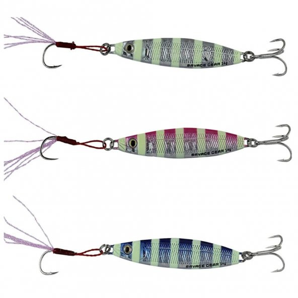 Savage gear Psycho Sprat Lrf  3lü Suni Jig Yem 18gr (Turkısh Zebra Mıx) - 2