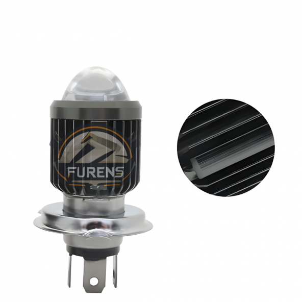 Seat Ibıza mk3 Uyumlu Mercek Led Xenon Uzun - Kısa Çift Renk Şimşek Etkili - 7