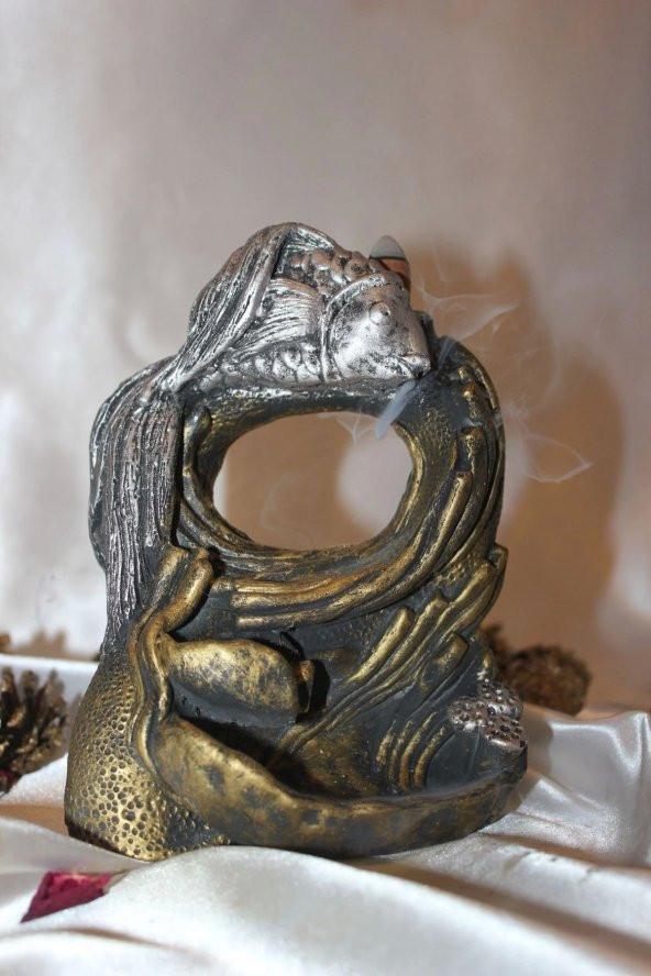 Balık Altın Gümüş Ters Geri Akış Şelale Tütsülük - Resim 2