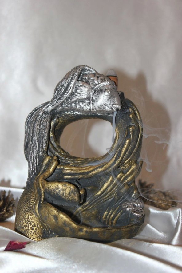 Balık Altın Gümüş Ters Geri Akış Şelale Tütsülük - Resim 4