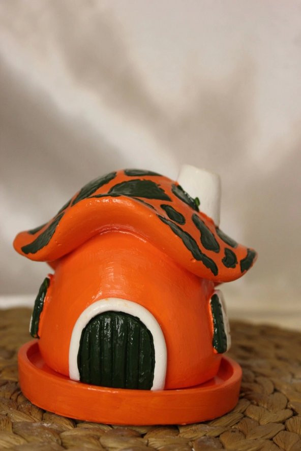 Konik Tütsülük Mantar Hobit Ev Oranj - Resim 4