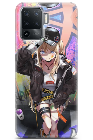 Oppo A94 Uyumlu Kılıf Anime 14 94 Cover Kılıf Yavruağzı - 1