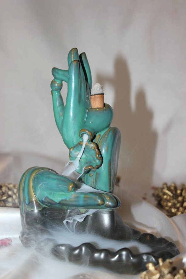 El Temalı Yüzde Yüz Ok Seramik Geri Akış Şelale Tütsülük ürün görseli