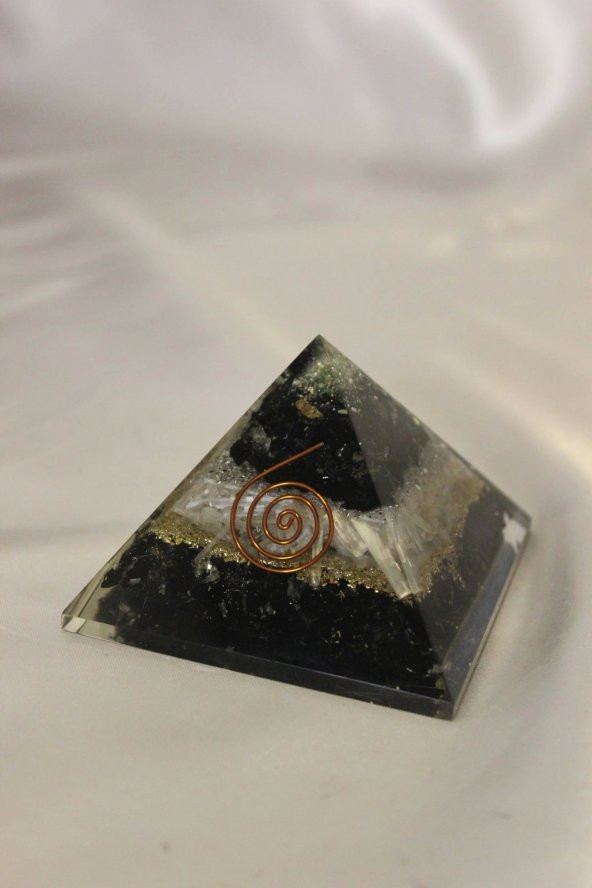 Doğal Taş Orgonit Pirizma Sitrin - 6