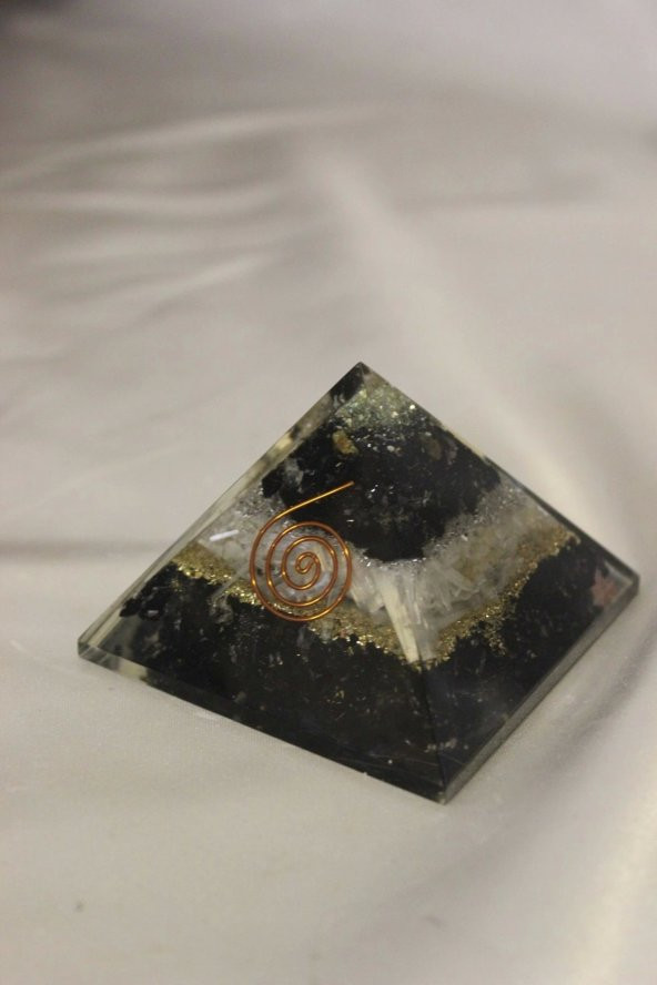 Doğal Taş Orgonit Pirizma Sitrin - 7