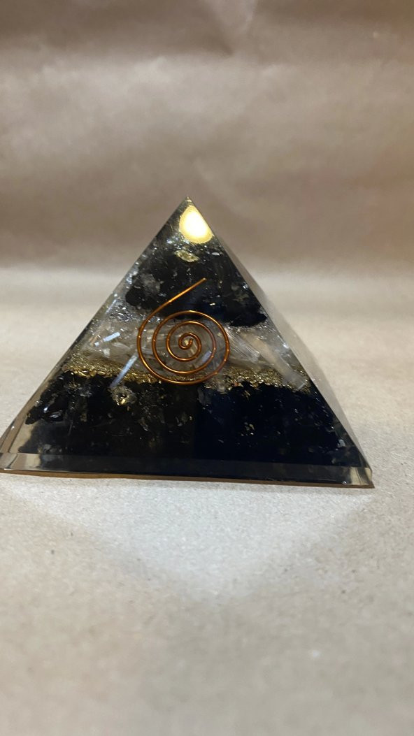 Doğal Taş Orgonit Pirizma Sitrin - 8