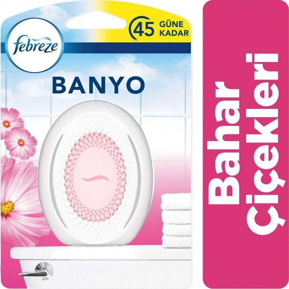 Febreze Hava Ferahlatıcı Banyo Oda Kokusu Bahar Çiçekleri 7,5 ml