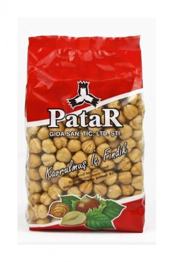 Patar Çifte Kavrulmuş İç Fındık 1000 gr x 4 Paket