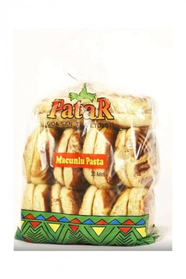 Patar Macunlu Giresun Pastası 70 Gr x 20 adet (2 Paket)