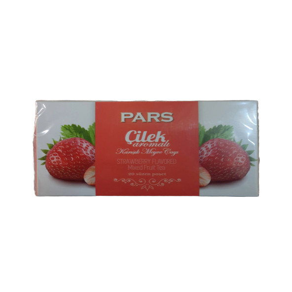 Pars Çilek Çayı 20 Adet Süzen Poşet