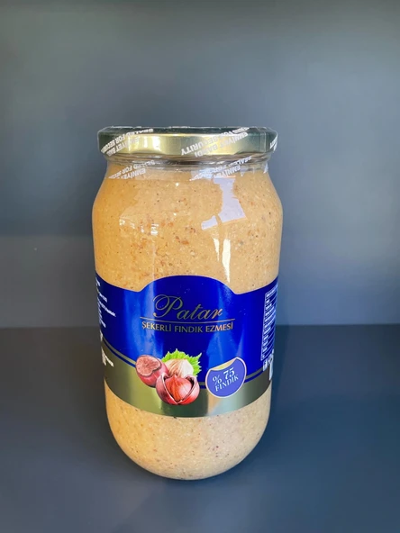 Patar Çifte Kavrulmuş Fındık Ezmesi 1000 gr