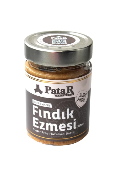 Patar Şekersiz Fındık Ezmesi 300 Gr x 2 Adet - 2