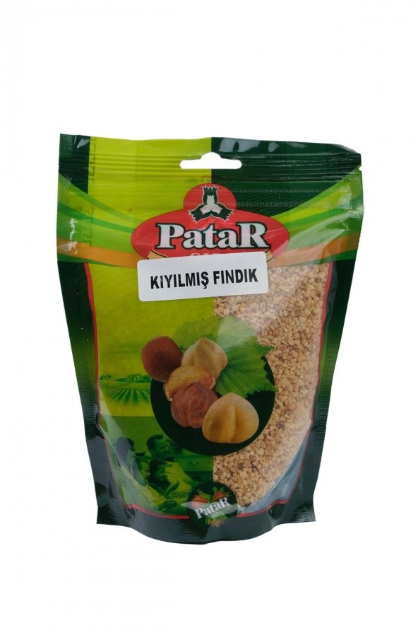 Patar Kavrulmuş Kıyılmış İç Fındık 250 gr x 4 Paket