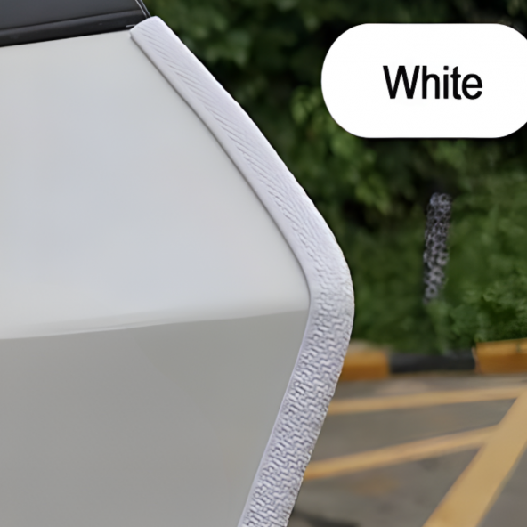 Volksvogen Polo MK6 Oto Araç Kapı Koruma Fitili 5metre Parlak Beyaz Renk - Resim 2