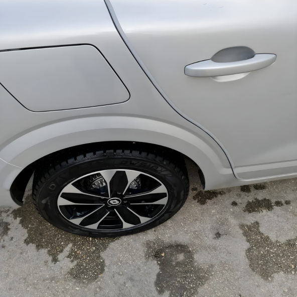 Chavrolet Lacetti Oto Araç Kapı Koruma Fitili 5metre Parlak Gri Renk - Resim 7