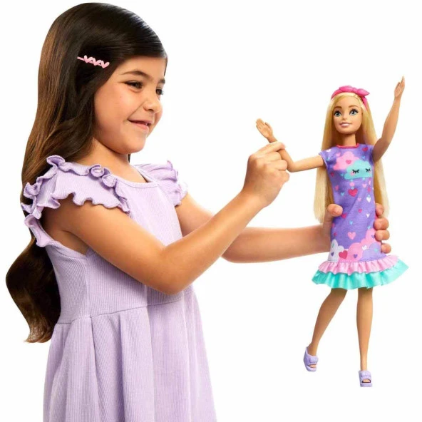 Barbie İlk Barbie Bebeğim - Delüks Bebek - 4