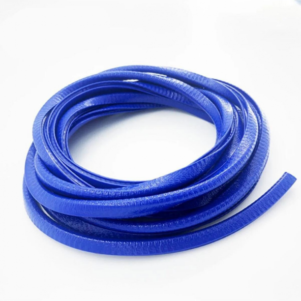 Hyunda Accent Blue Oto Araç Kapı Koruma Fitili 5metre Parlak Mavi Renk - Resim 6