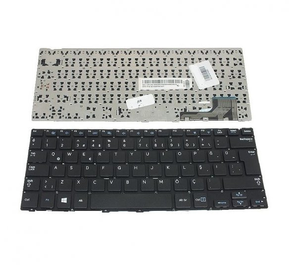 Samsung Ativbook NP915 NP905 NP910 SN3730W Notebook Klavyesi - Siyah - TR SG-62310-87A