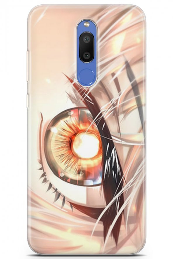 Meizu M6T Uyumlu Kılıf Anime 21 Göz Darbe Önleyici Kapak Bej