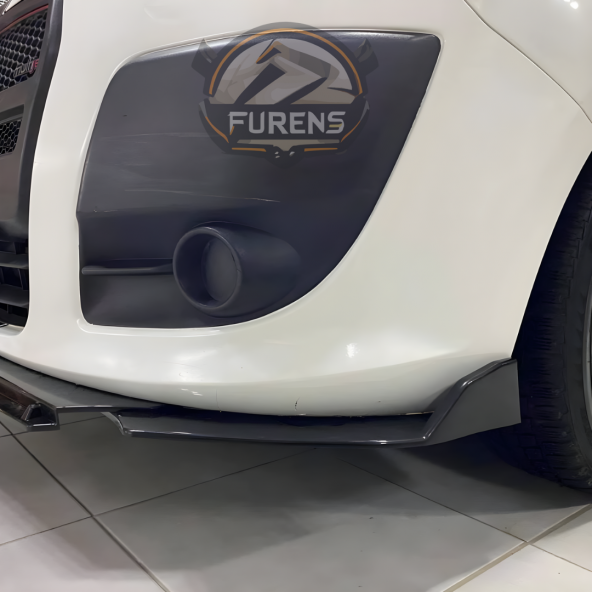 FİAT Doblo D3 - D4 Kasa Uyumlu Brabus Ön Lip 3 Parça Kanatlı Lip - Resim 7