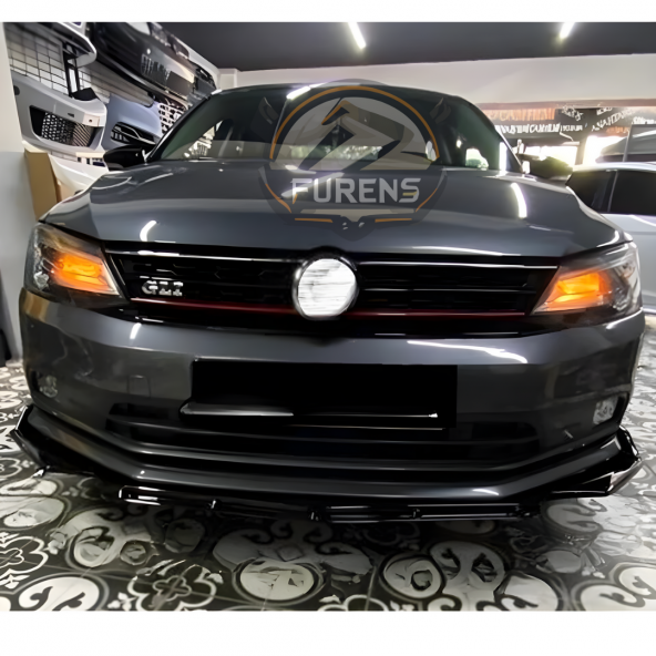 Vw Passat B7 Uyumlu Brabus Ön Lip 3 Parça Kanatlı Lip - 5