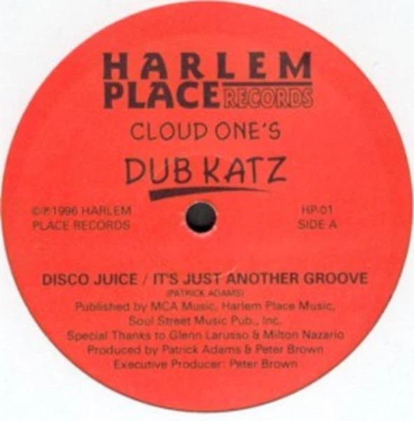 Dub Katz Mighty  / Cloud One – It's Just Another Groove / Disco Juice Vinly Plak alithestereo