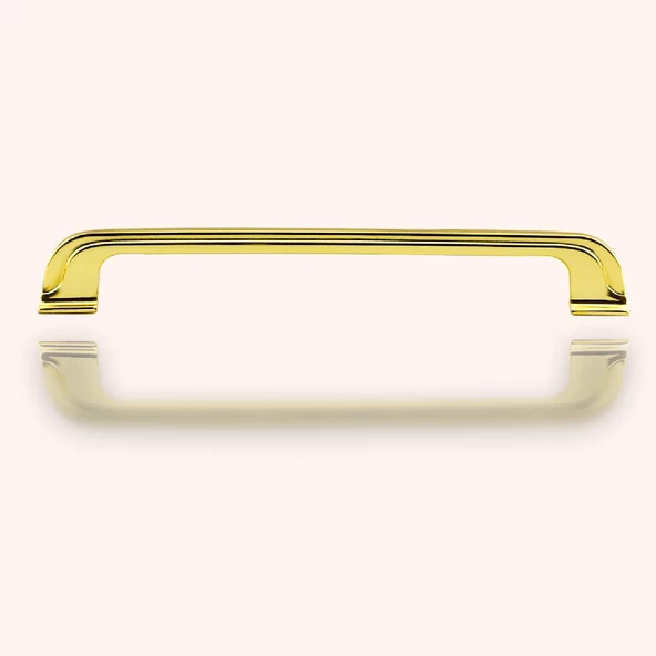 Alperen Gold Altın (224 MM - 22.4 CM) Mobilya Mutfak Dolabı Çekmece Dolap Kulpu Kulbu Metal Kulpları - Resim 4