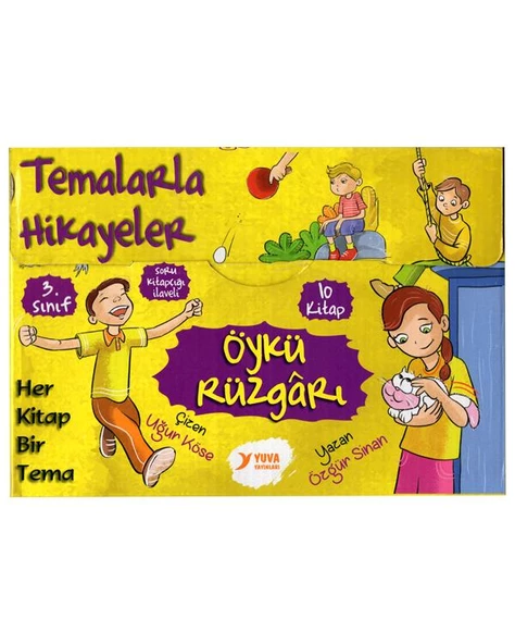 3. Sınıflar İçin Öykü Rüzgarı 10 Kitap