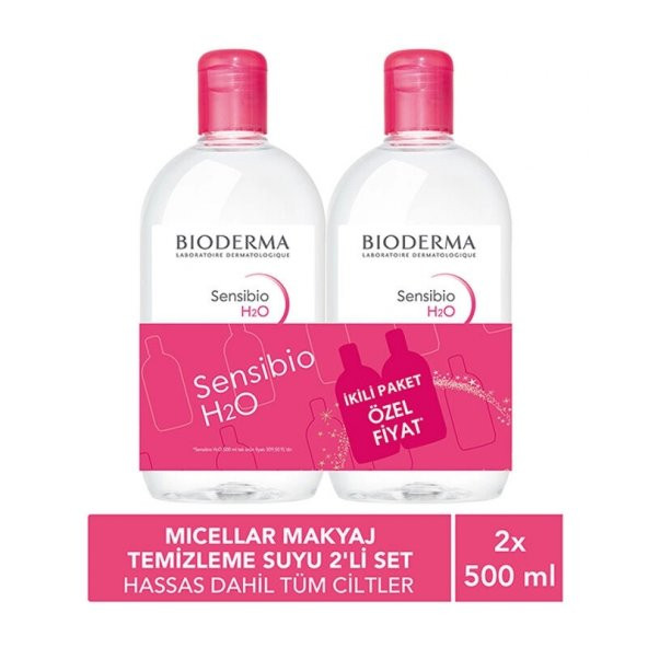 Bioderma Sensibio H2O İkili Set 500 ml + 500 ml - 2