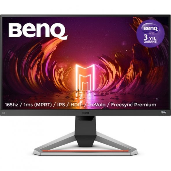BenQ Mobiuz EX2510S Freesync Premium 2X2,5W HDR10 Oyun Monitörü     24.5" 1ms 165Hz  - Outlet