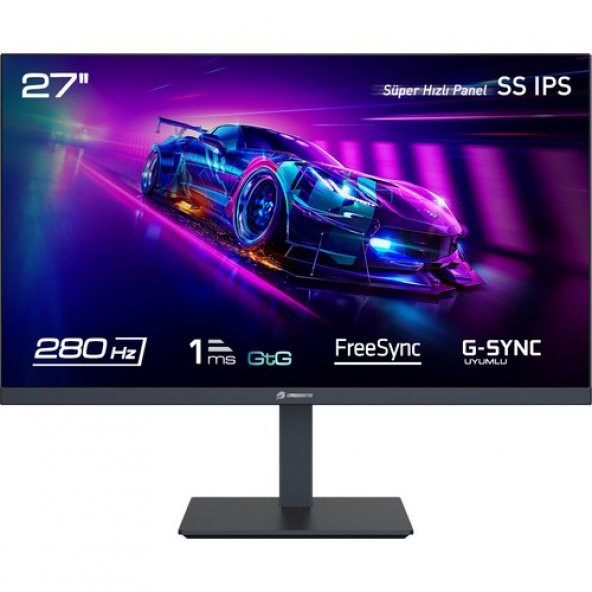GameBooster GB-2728FF Oynar Ayak Gaming Monitör     27" 1ms 280Hz IPS  - Outlet