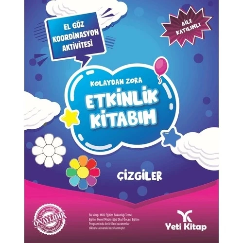 KOLAYDAN ZORA ÇİZGİLER  YETİ KİTAP