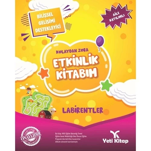KOLAYDAN ZORA LABİRENTLER KİTABI