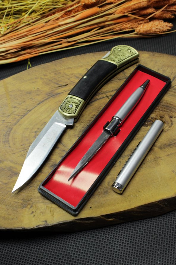 20 cm Microtech Manuel Çakı ve Gizli Kalem Çakı