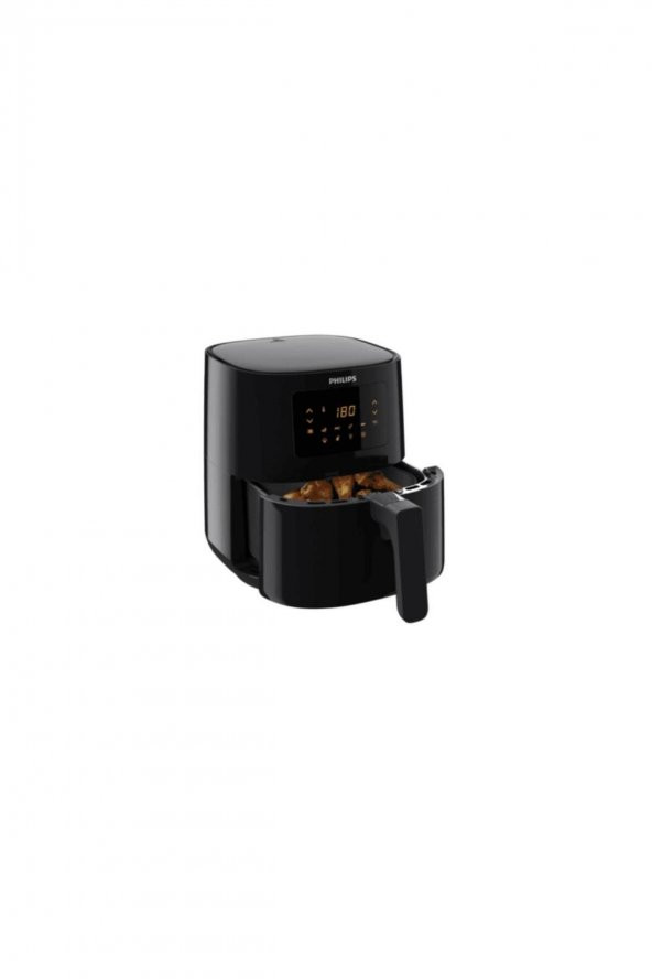 Hd9252/90 Airfryer Yağsız Fritöz 13 Ü 1 Arada 7 Ön Ayarlı Premium Dokunmatik Siyah