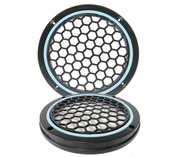 Garaj Dünyası Buz Mavisi Neon Ledli 16 Cm 2’li Hoparlör Kapağı - 3