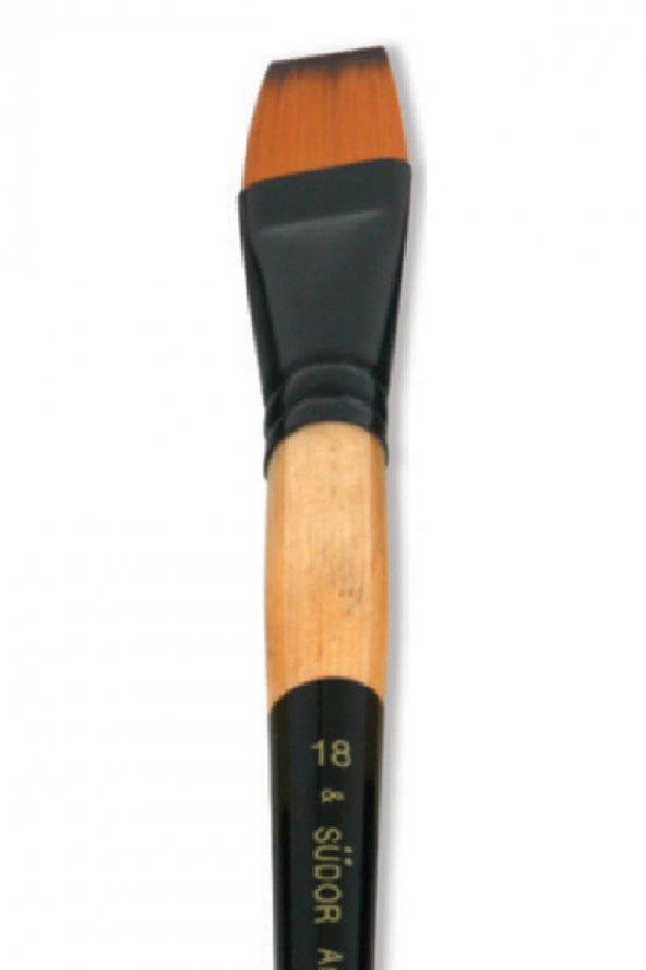 SÜDOR SF1071 SENTETİK KISA FIRÇA NO : 18