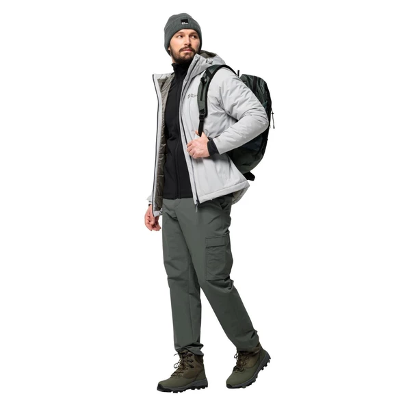 Jack Wolfskın BAISELBERG FZ Erkek Polar Ceket JCK1711381-6000 - Resim 3