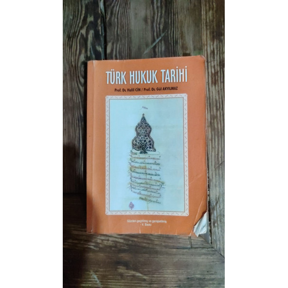 Türk Hukuk Tarihi Prof. Dr. Halil Cin ürün görseli