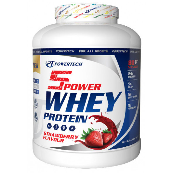 5Power Whey Protein Tozu 2400 gr 80 Servis - HIZLI ÜCRETSİZ KARGO - 2