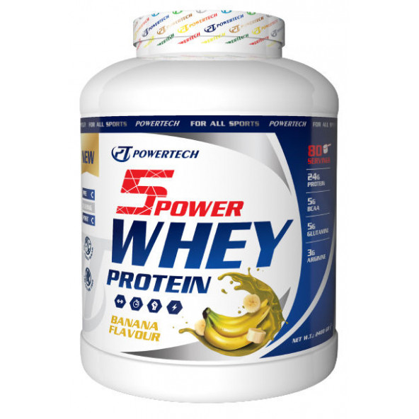 5Power Whey Protein Tozu 2400 gr 80 Servis - HIZLI ÜCRETSİZ KARGO - 4