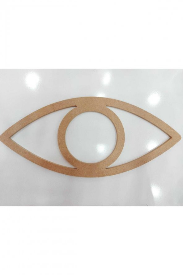Göz Kasnak Ahşap Ham Mdf - 1