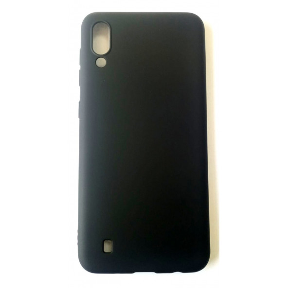 Samsung Galaxy M10 Yumusak Slikon Kilif Siyah - 1