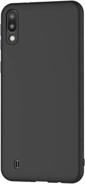 Samsung Galaxy M10 Yumusak Slikon Kilif Siyah ürün görseli 1