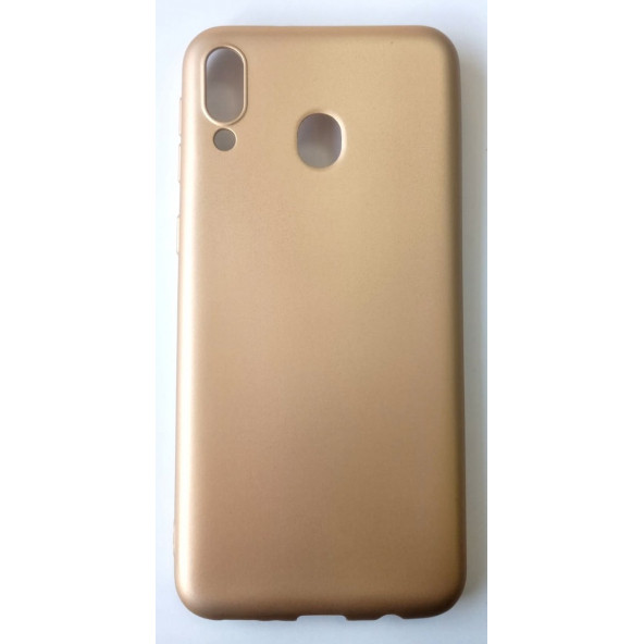 Samsung Galaxy M20 Yumusak Slikon Kilif Gold