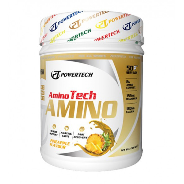 AminoTech Essantial Amino Asit 500 gr Ananas Aromalı - HIZLI ÜCRETSİZ KARGO