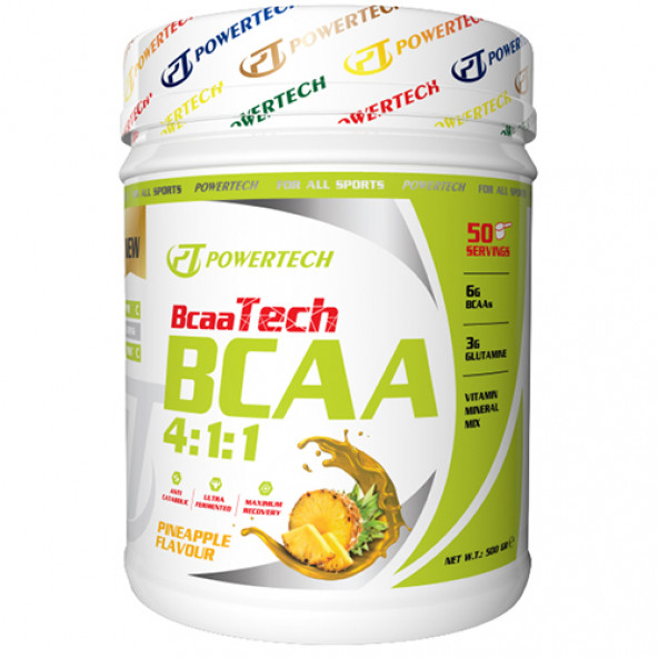 BCAATech BCAA 500 gr 50 Servis - HIZLI ÜCRETSİZ KARGO