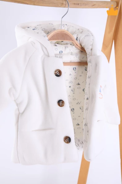 Babyhola 2.5 tog Pamuk Astar Bebek Çocuk Polar Kaban 12522 - 7